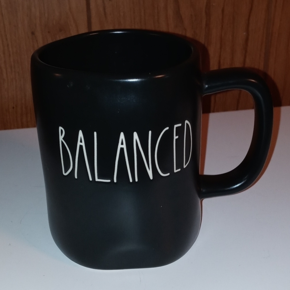 Rae Dunn BALANCED mug NWOT